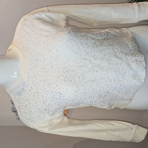 DKNY - Knit Sweater with Silver Screen Effect